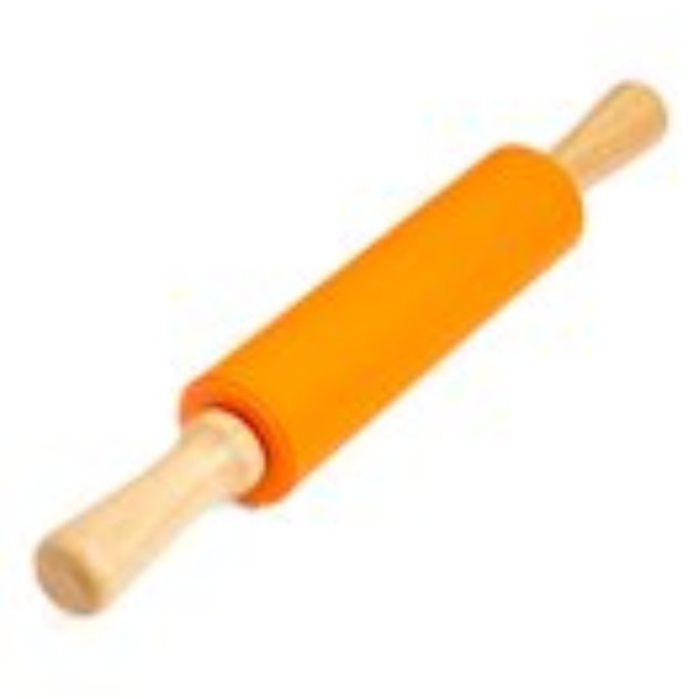 Silicone Rolling Pin - Orange